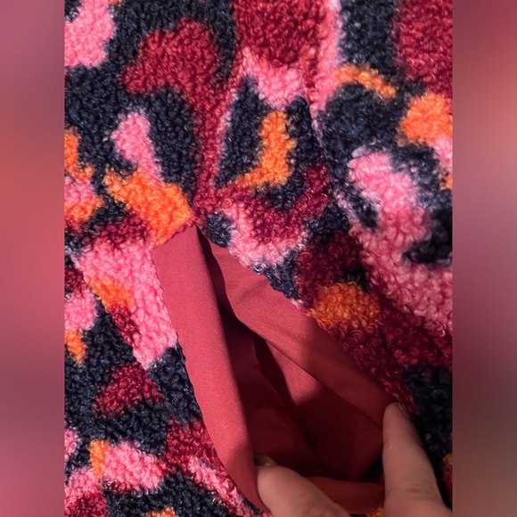 Sage Colorful Fleece Jacket - Picture 4 of 4